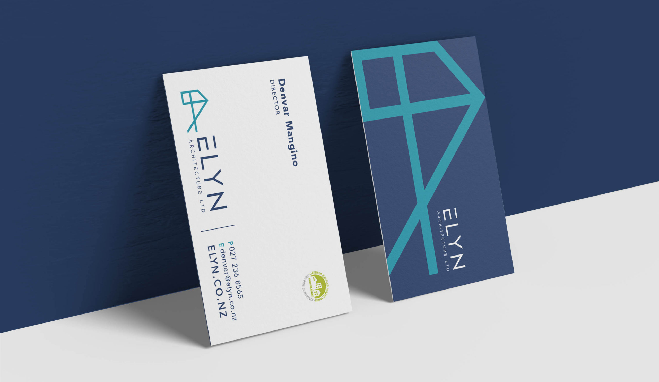Graphic Design_Business Cards Elyn Architecture