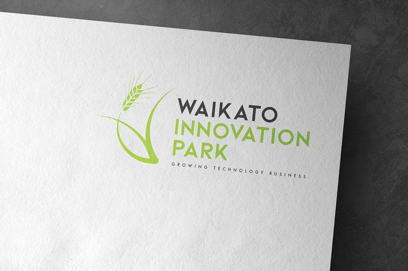 Logo Redesign Waikato Innovation Park