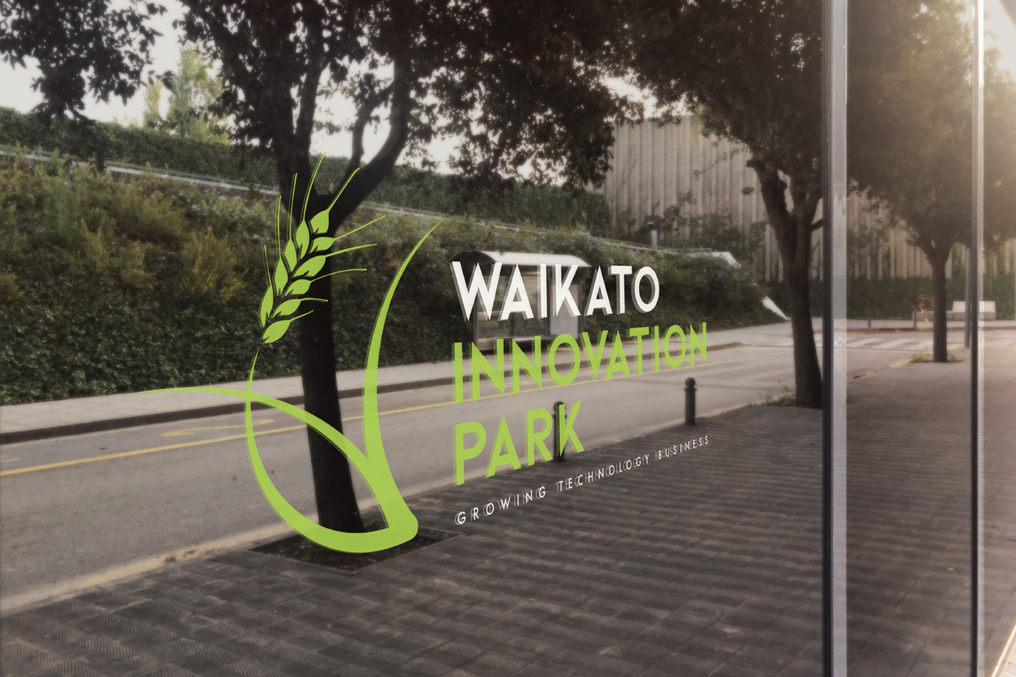 Logo Redesign Waikato Innovation Park