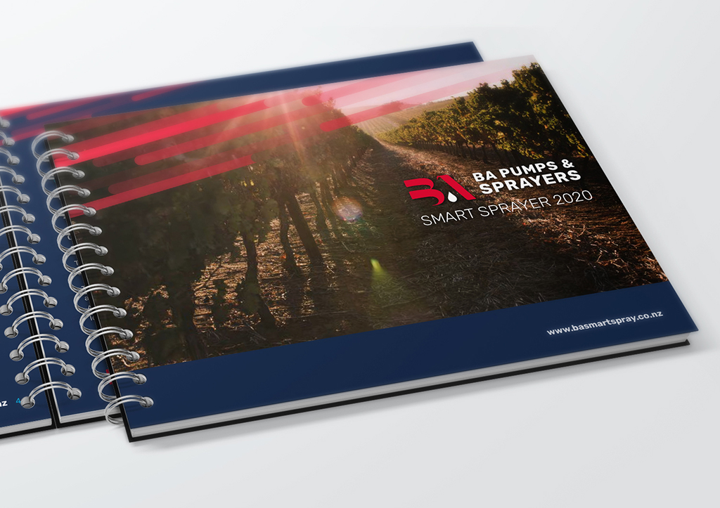 Graphic Design Hamilton - BA Pumps and Sprayers