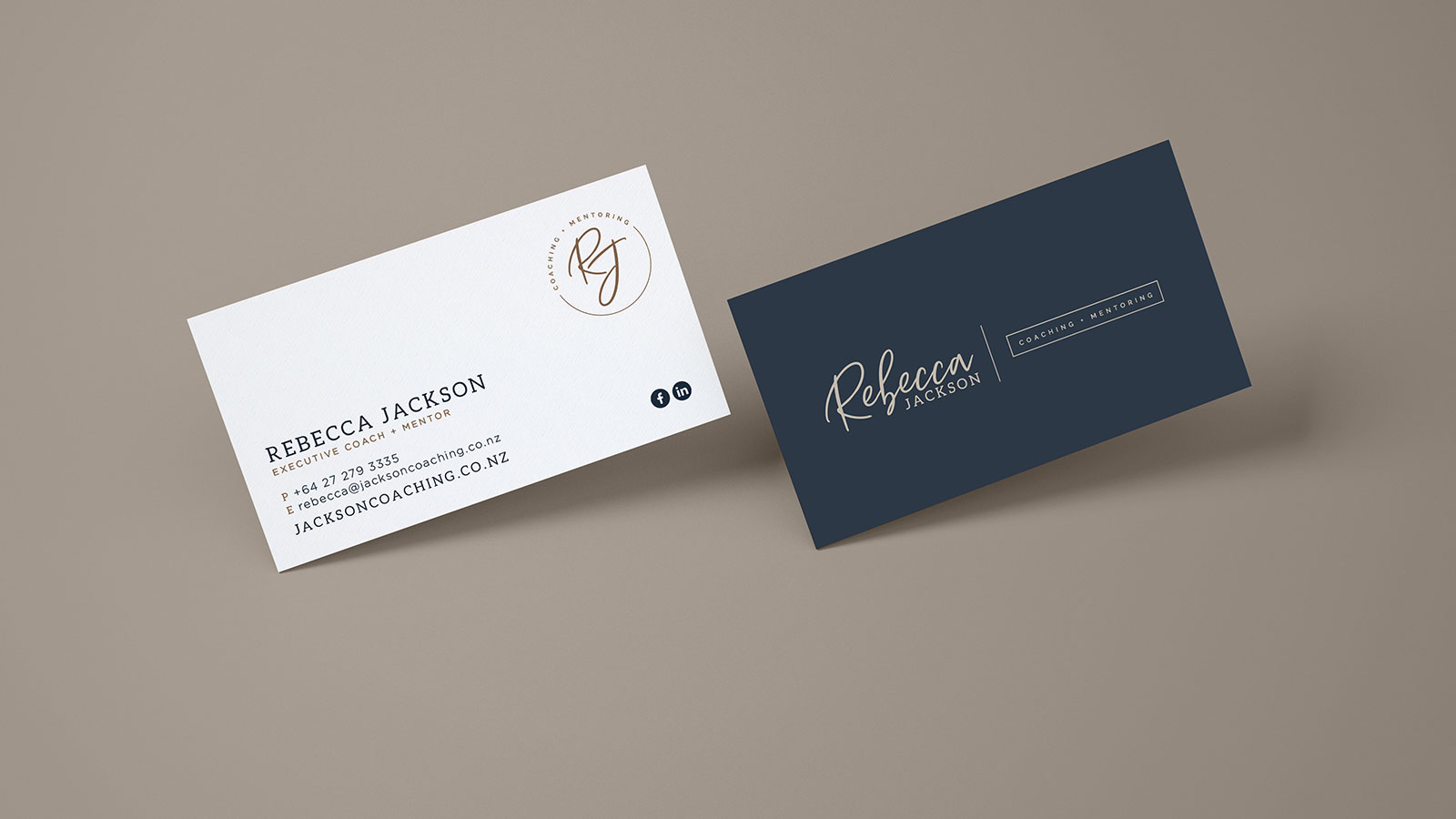 Business Card Design Hamilton - Rebecca Jackson
