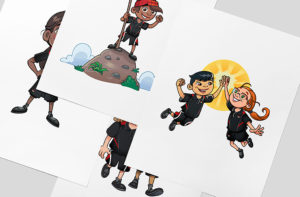Orini School Illustration Hamilton