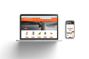 Pet Essentials Website Design Hamilton, Ashleigh May Design