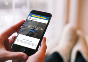 vinnies hamilton website design mobile responsive