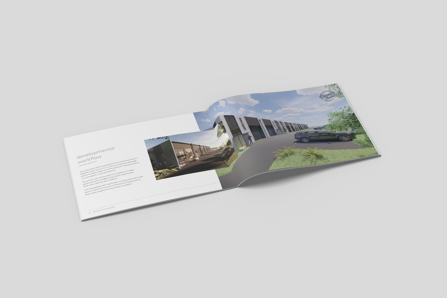 riverside studios graphic design internal documents, Ashleigh May Design