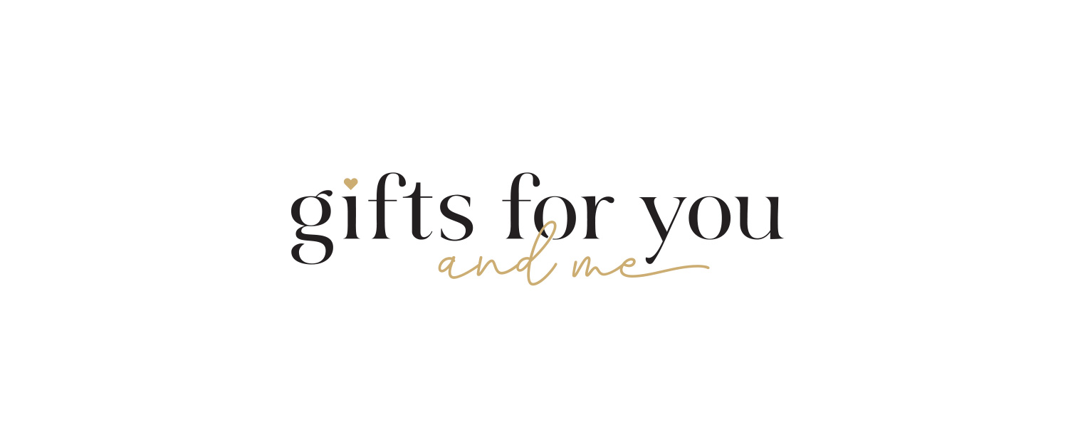gifts for you and me logo design, Ashleigh May Design