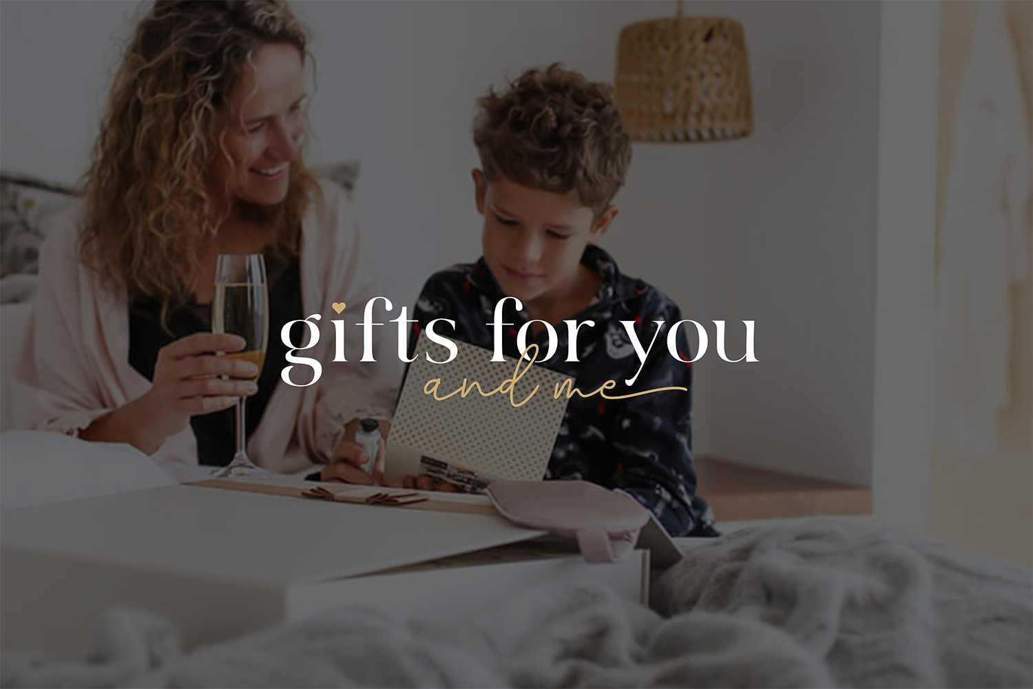 gifts for you and me logo design, Ashleigh May Design