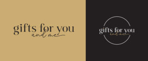 gifts for you and me logo design