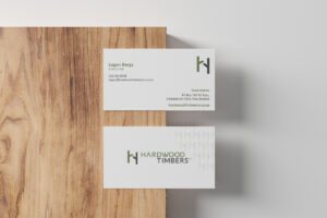 Hardwood Timbers Business Cards