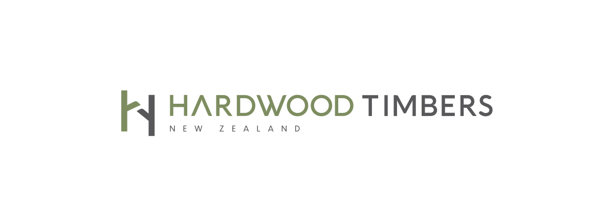 Hardwood Timbers Logo Design on white