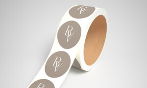 Bello Vida Logo Design on stickers