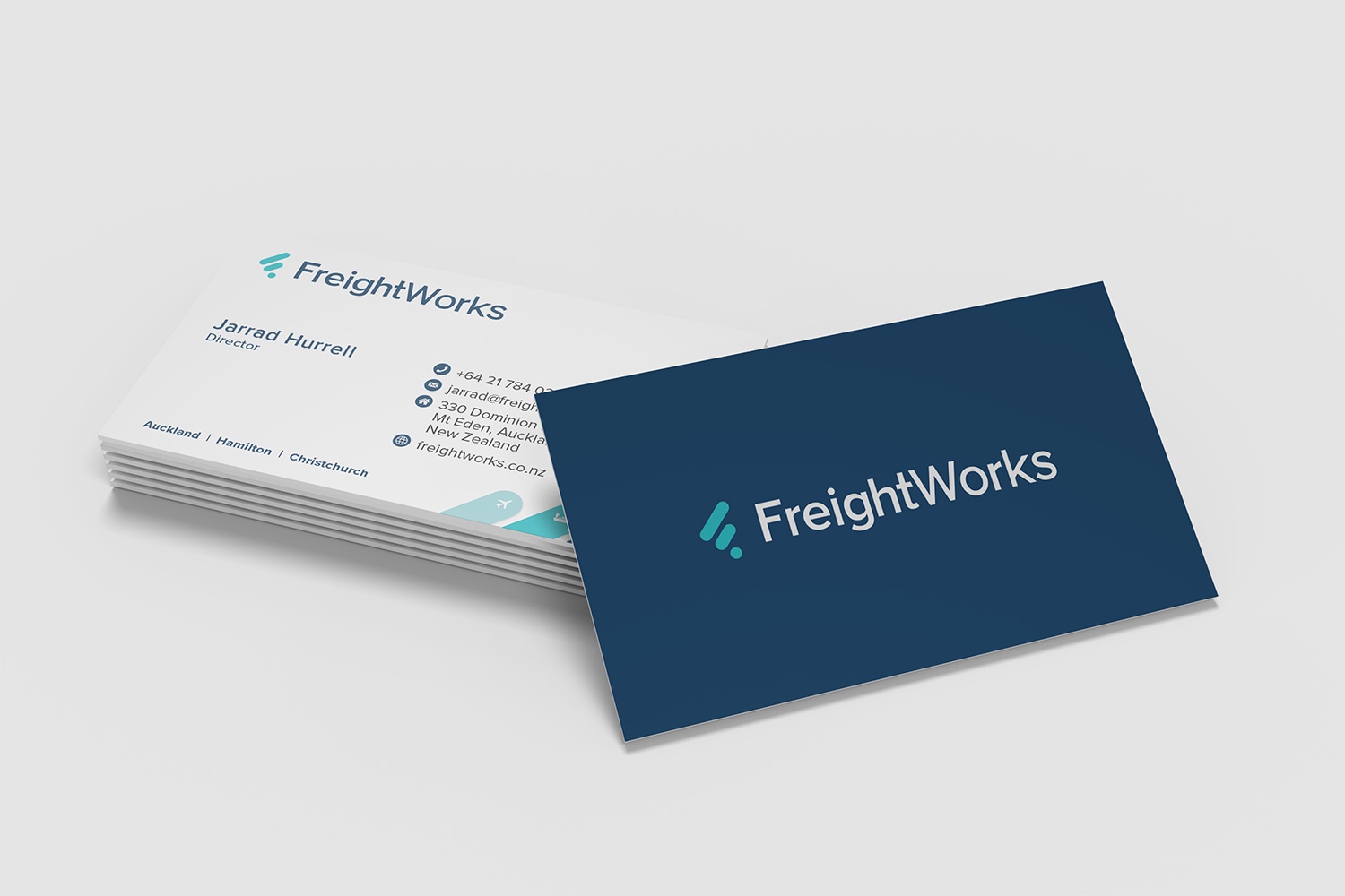FreightWorks Business Card Design