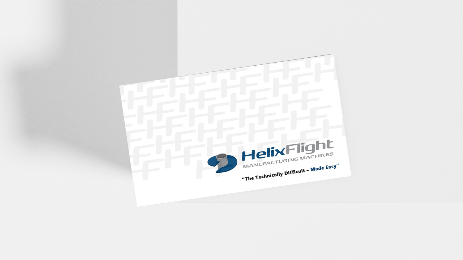 Helix Flight Business Cards Spot UV Front