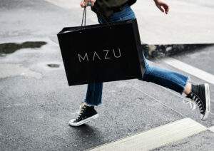 MAZU Logo Design Packaging