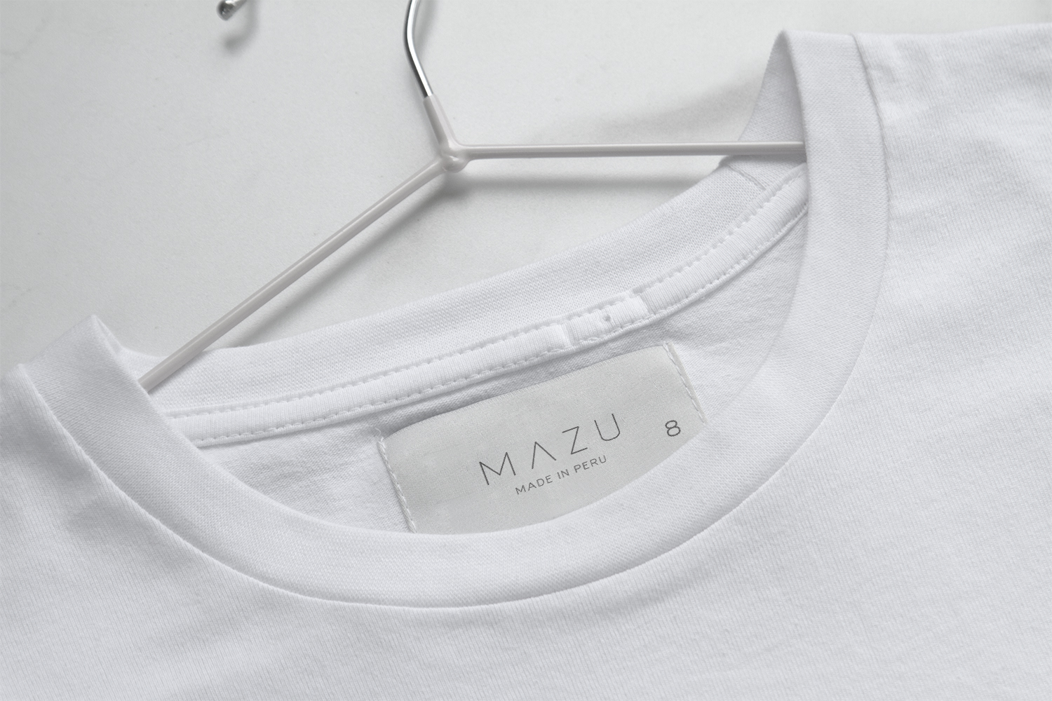 MAZU Logo Design Merchandise Labels