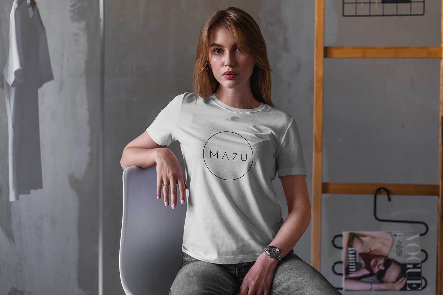 MAZU Logo Design Merchandise